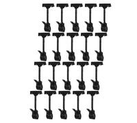 YARNOW 20pcs Plastic Rotatable Price Label Holder Clips for Retail Signs Clamp, Double Sided Label Clips with Secure T-Shaped Design, Suitable for Retail Store Shelves and Supermarket