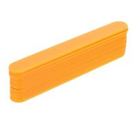 YARNOW 20pcs Plastic Tongue Depressors Multifunctional Oral Training Tools Comfortable Grip Pediatric Use Stirring Paddles Abalone Knives for Oral Health Exercises