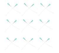 YARNOW 20pcs Soft Silicone Bird Feeder Tubes for Parrots and Parakeets, Compact and Mouth Protecting Feeding Hose with Funnel End, for Daily Use at Home