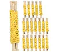 YARNOW 20pcs Sweet Bamboo Bunny Chew for Small Pets and House Rabbits, Natural Dental Care Sticks to Sharpen and Clean Teeth, Comfortable Chewing Playthings for Pet Health
