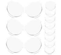 YARNOW 20Pcs VR Virtual Glasses Lenses Focal Biconvex Lens for Glasses Accessories Compatible with Smartphones Tablets and Gaming Devices High Light Transmission Anti-dizzy