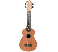YARNOW 21-Inch Sapele Wood Four-String Ukulele for Beginners, Soprano Ukulele Acoustic Guitar for and Adults, Starter Musical Instrument for Learning and Performance