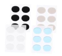 YARNOW 24pcs Drum Silencers Silicone Soft Drum Dampeners Self-adhesive Gel Pads for Mute Practice