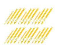 YARNOW 24pcs Fishing Net Repair Needle Shuttle for Efficient Net Mending Lightweight and Weather Resistant Plastic Tool in Yellow in Marine Environments