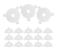 YARNOW 24pcs Lampshade Reducer Rings Adapter for Lamp Socket Conversion E27 to E10, Plastic Material with Sturdy Mounting, Suitable for Bedrooms and Offices,