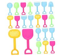 YARNOW 24Pcs Mini Beach Mixed Style Micro Landscape Accessories for Dollhouses Realistic Mini House Props for Creative Play and Photo Props for Seaside Scenes and Parties