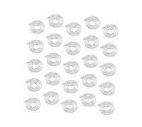 YARNOW 25 Pcs Silver Plated Snake Chain Necklaces for Women and Men Copper Plating DIY Pendant Jewelry Making Thin Elegant Chains for Banquets and Celebrations