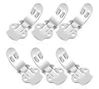 YARNOW 25 Pcs Stainless Steel Decorative Shoe Clips for High Heels Easy to Install Shoe Buckles with Smooth Surface for DIY and Accessories