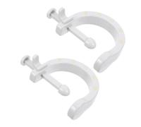 YARNOW 2pcs Adjustable Pressure Point Massage Clips for Hand and Foot, Abs Material Acupressure Tool, Portable Massage Accessory for Travel and Business Trips