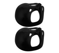 YARNOW 2pcs Animal Skull Masks Lightweight Plastic Unpainted Craft Mask with Realistic Skull Design for Halloween Theme Party Dress up Props