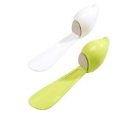 YARNOW 2pcs Bird Shaped Shoe Horns Non-slip Plastic Hanging Shoe Lifters Practical Accessories Easy to Carry for Pregnant Women the Elderly Random Color