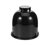YARNOW 2pcs Box Heating Lamp Dome Cover Metal Reflective Guard for Lamp Bulb Protects Glass Terrariums from Scalding for Bearded Dragons and Tortoise Habitats