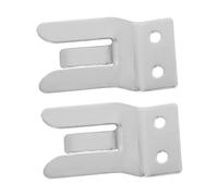 YARNOW 2pcs Car Microphone Holder Clips for Cb Radios Firm Grip Suspension Hooks to Reduce Shaking Enhance Call Clarity Compatible with Various Vehicle Models and Radio Brands