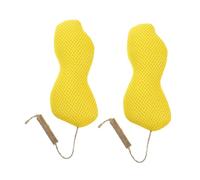 YARNOW 2pcs Catnip Cat Toy Cartoon Peanut-shaped Plush Interactive Plaything for Indoor Cats Material for Biting and Scratching Encourages Exercise and Fun