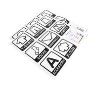YARNOW 2pcs Clothing Decals for Clothes Classification Sticker for Chairs Household Identification
