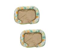YARNOW 2pcs Cooling Dog Mat Pet Cooling Pad for Cats Summer Nest Lightweight Compact Portable Effect