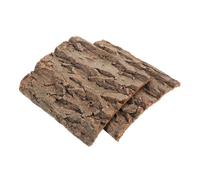 YARNOW 2pcs Cork Bark Terrarium Background for Reptiles Natural Wall Decor for Lizard Tortoise Gecko Bearded Dragon Chameleon Enhances Habitat Aquarium Beauty Easy to Maintain