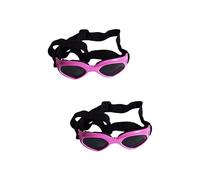 YARNOW 2pcs Dog Sunglasses for Uv Fit Pet Goggles for Dogs Cats Fashionable Eyewear for Outdoor Adventures Protects Eyes from Wind and Debris