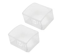 YARNOW 2pcs Door Knob Handle Cover for Child Safety with Easy Installation, Hard to Unlock Design, Made of Sturdy Abs Material, for Toilet and Storeroom Use at Home