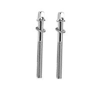 YARNOW 2pcs Drum Screws Long for Snare Drum Tension Rods Metal Washers Included Replacement Bolts for Instrument Use