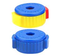 YARNOW 2pcs Drum Universal Fixing Nuts Plastic Quick Release Cymbal Caps Drum Parts Accessories for Percussion Kits Maintenance