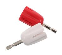 YARNOW 2pcs Electric Guitar String Winder Plug Silent Low Noise String Changer for Ukulele Acoustic Folk Guitar Fast Replacement Tool with Pin Puller