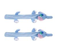 YARNOW 2PCS Elephant Plush Stethoscope Cover Sleeve Protector Soft Neck Wrap for Doctors Nurses Cute Animal Design for Pediatric Patient Engagement Easy to Clean Tube Wrapper