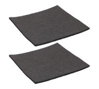 YARNOW 2Pcs Fireproof Graphite Carbon Felt Welding Blanket Heat Insulation Mat for Soldering Brazing Protective Shield for Torch Plumbing Thermal Accessory