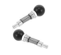 YARNOW 2pcs Fitness Equipment Pull Pin Spring Knob Sturdy Adjustment Latch Handle for Gym Equipment Precise Control Replacement Parts for Home Exercise Bikes