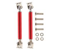 YARNOW 2pcs Front Bumper Lip Splitter Rods for Car, Adjustable Aluminum Alloy Strut Rods Easy Installation and Enhanced Appearance, Sturdy Front Bumper Support for Automotive Use