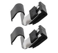 YARNOW 2pcs Fuel Gate Latch Spring Clips Aluminum Alloy Replacement for Lancer Soueast Lingyue Fuel Tank Door Retainer Auto Accessory Easy DIY Installation