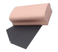 YARNOW 2pcs Guitar Sanding Grit Sandpaper Guitar Leveling Block Tool for Fret Leveling Bass Players Electric Folk Lightweight Portable