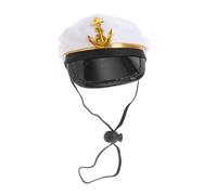 YARNOW 2pcs Halloween Pet Sailor Hat Soft Comfortable Cosplay Headgear for Cat Puppy Dogs Party Photo Props