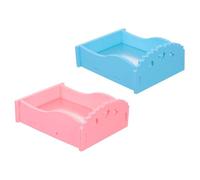 YARNOW 2pcs Hamster Cooling Board Bed for Small Animals Portable Pvc Summer Cooling Mat Suitable for Napping and Can be Placed Anywhere You Want Random Color