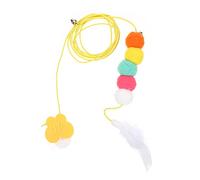 YARNOW 2pcs Hanging Tumbler Cat Teaser Toys Sucker Cat Flirting Plaything for Indoor Cats