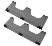 YARNOW 2Pcs Hardhat Liner Sweatbands Detachable Reusable Faux Leather Sponge Washable under Hard Hat Beanie for Safety Helmets Simplicity Fashion Style