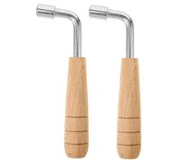 YARNOW 2pcs Harp Tuning Wrench Set L-shape Hex Key 7.0mm 35x115mm Handle for Lyre Harp and Stringed Instrument Precise Tuning Tool
