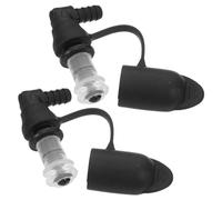 YARNOW 2pcs Hydration Bite Valve Replacement for Water Pack Soft Silicone Mouthpiece with Antileak Seal and Quick Connect Compatible with Any Hydration Bladder System for Cycling Hiking