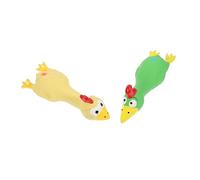 YARNOW 2pcs Latex Sound Making Puppy Durable Plaything Latex Pet Plaything Emulsion