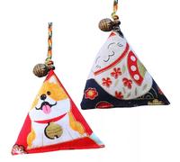 YARNOW 2pcs Lavender Sachets Cotton Cloth Material, Japanese Style Fragrant Bags Featuring No Leakage of Thread and Material, for Wardrobe Scented Hanging Decoration in Color