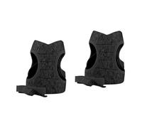 YARNOW 2pcs Lightweight Cat Breathable Vest for Cats Comfortable Chest Straps for Outdoor Walks Easy to Clean Suitable for Pets Grey