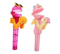 YARNOW 2pcs Lollipop Candy Holder Robot Dinosaur Shaped Interactive Storage Box for Creative Design for Sharing Fun and Engaging Play Experience
