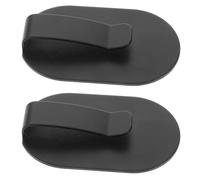 YARNOW 2pcs Magnetic Golf Rangefinder Holder Clips for Belt, Portable Steel and Silicone Waist Belt Clips with Strong Magnetic Attachment for Outdoor Golf Use