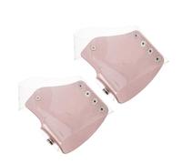 YARNOW 2pcs Makeup Mixing Tray Gloves for Foundation and Eyeshadow, Reusable Pu Material Cosmetic Palette for Beauty Treatments and Skincare Routines, Small Multifunctional Mixing Plate