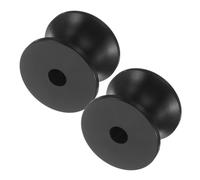 YARNOW 2pcs Marine Bow Anchor Roller Bracket Made of Sturdy Nylon, Resistant to Corrosion and Deformation, Suitable for Yacht and Small to Medium Vessel Anchor Line and Chain