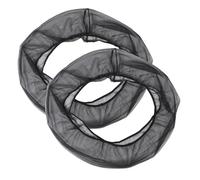 YARNOW 2pcs Mesh Birdcage Cover Net for Parrot Macaw Adjustable Soft Airy Dust and Seed Guard for Cages