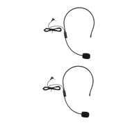YARNOW 2pcs Microphone Headset for Speaking Wired Ear Microphone for Lectures Tours Teaching Voice Amplifier with Sound Compatibility for Teachers Guides