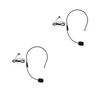 YARNOW 2pcs Microphone Headset for Teachers Wired Classroom Amplifier High Fidelity Sound Quality for Lectures Tours Lightweight Design for Communication