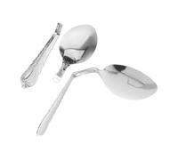 YARNOW 2pcs Mind Bending Spoon Trick Close Up Magician Prop for Intimate Stage Performance Unique Design for Creative Mentalism and Mesmerizing Gimmicks