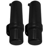 YARNOW 2pcs Motorcycle Tool Tube with Sealed Cap Raincoat Storage Box Document Canister Compatible with BMW and Motorbike Models Easy Mounting Without Drilling